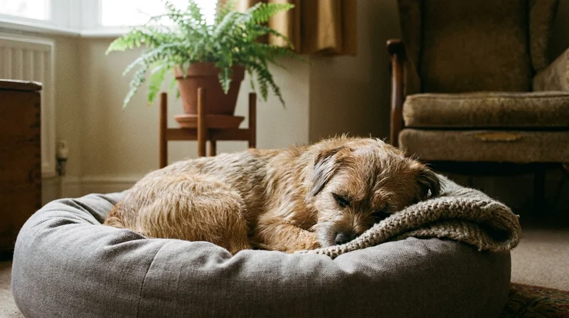 He loves and respects his bed