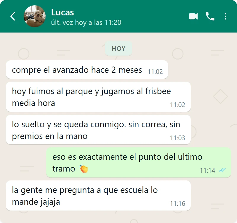 Mensaje de Lucas