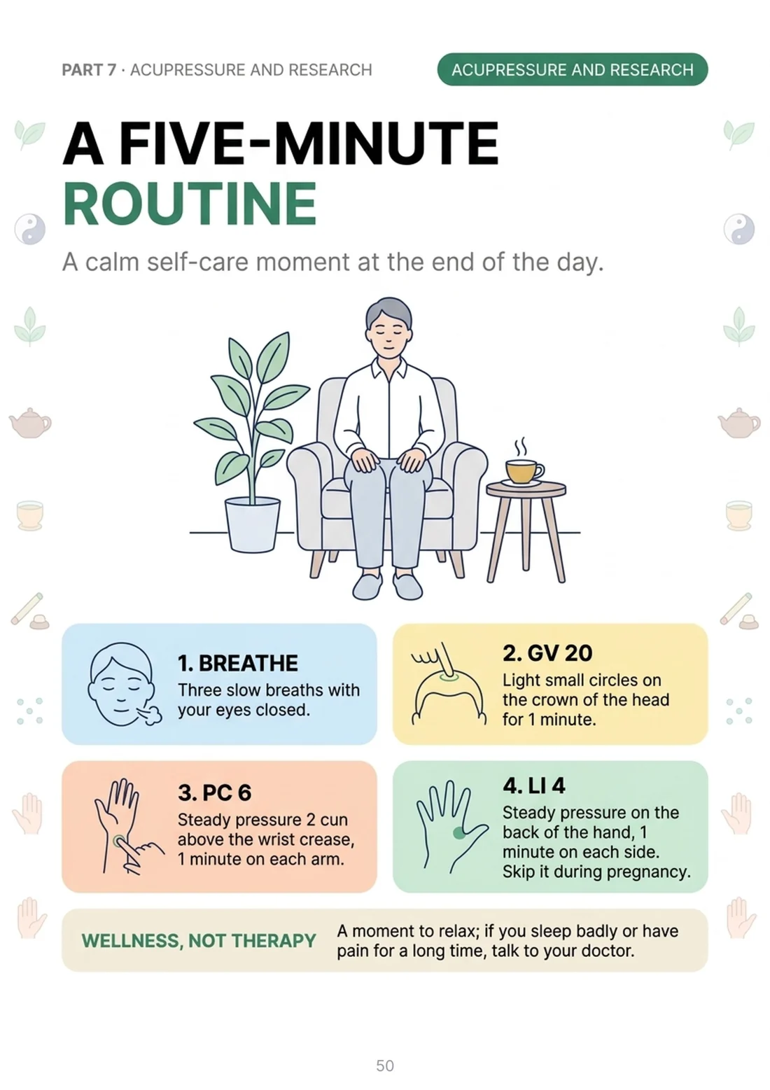 A five-minute routine