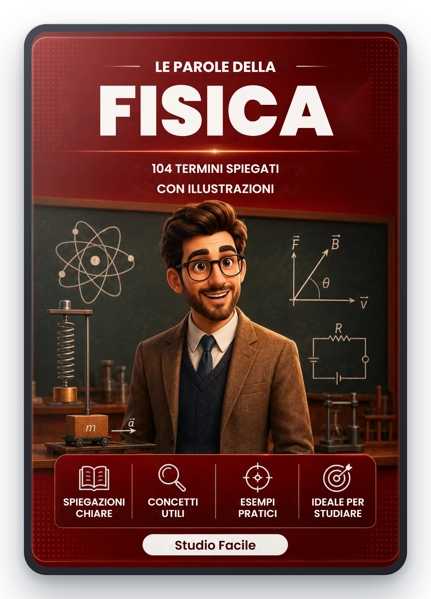Le Parole della Fisica: 104 termini spiegati con illustrazioni