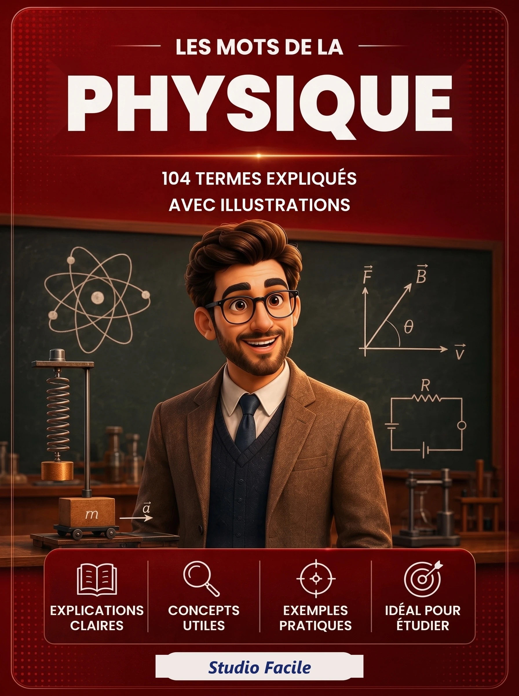Les Mots de la Physique: 104 termini spiegati con illustrazioni