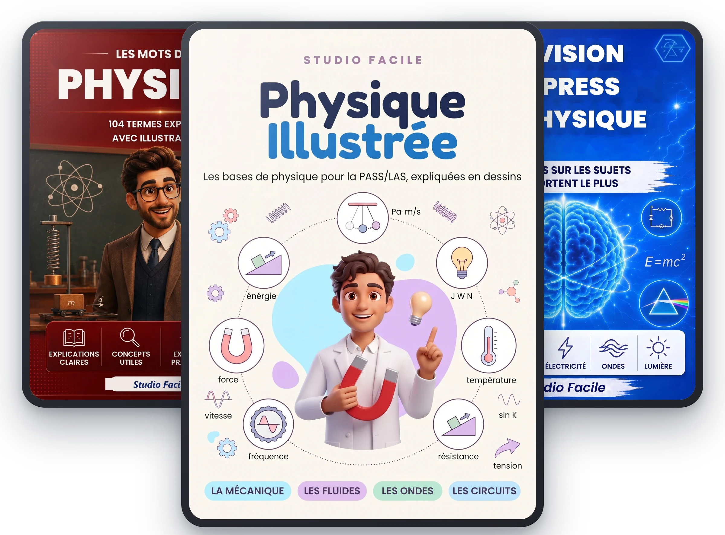 Physique Illustrée avec les deux bonus : Les Mots de la Physique et Révision Express de Physique