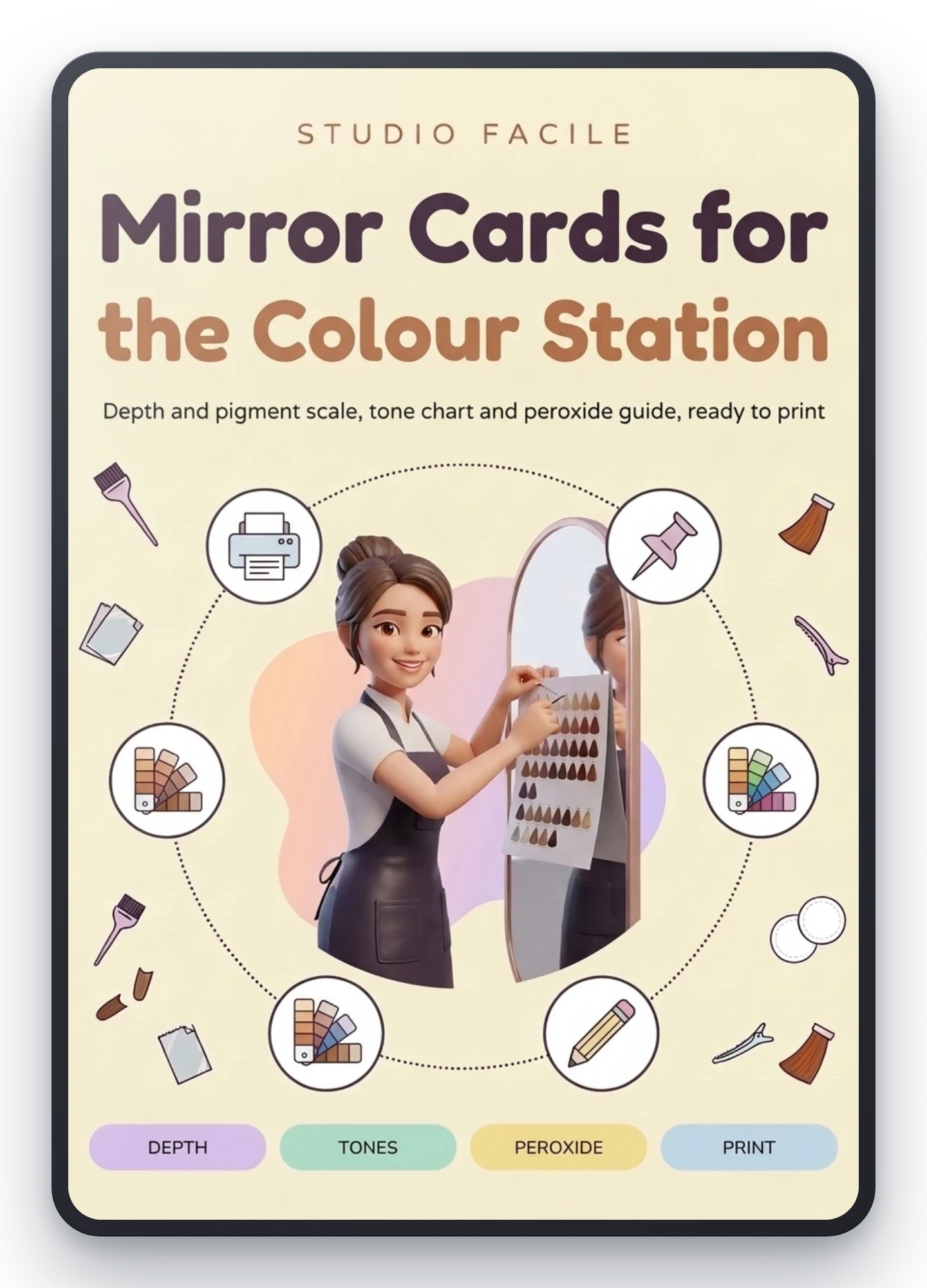 Mirror Cards for the Colour Station
