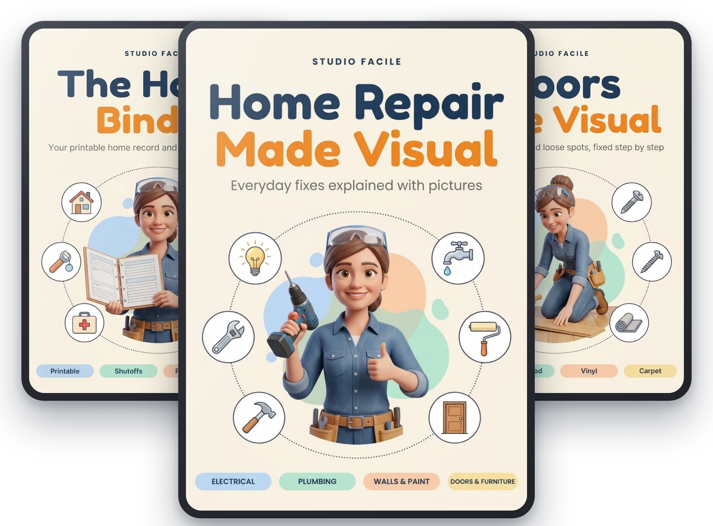 Home Repair Made Visual, with The House Binder and Floors Made Visual free