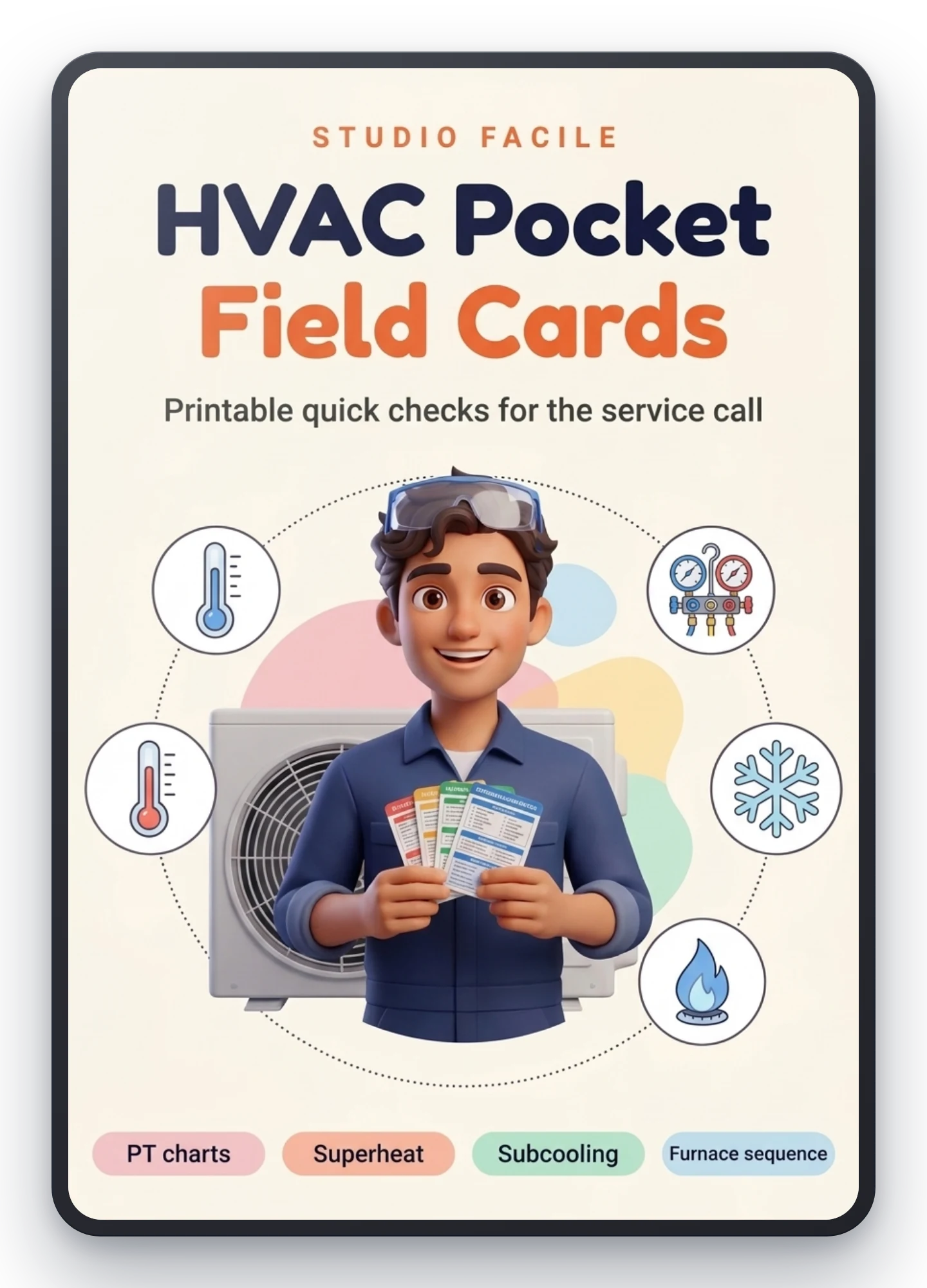 HVAC Pocket Field Cards