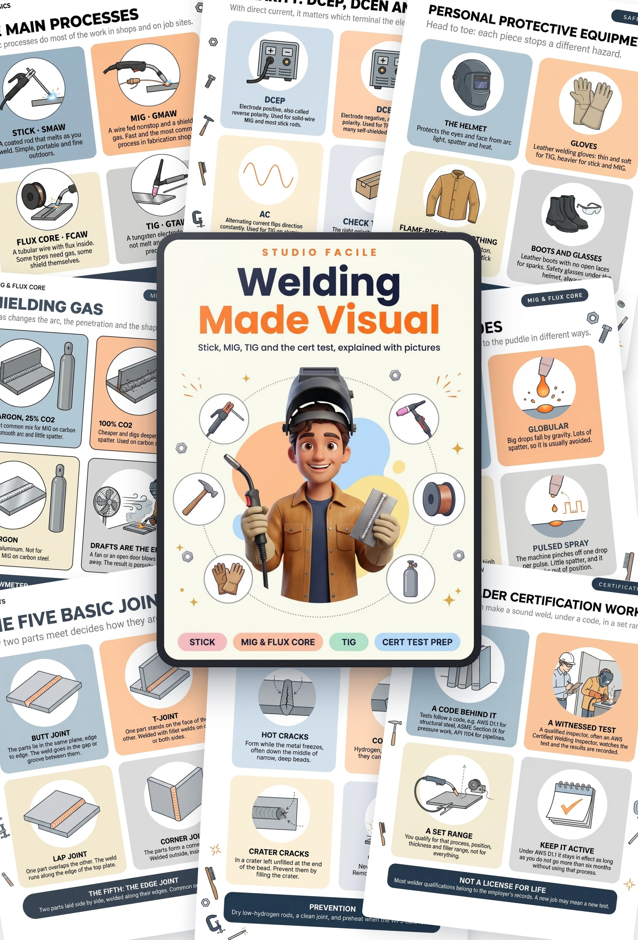 Welding Made Visual: the book and sample pages