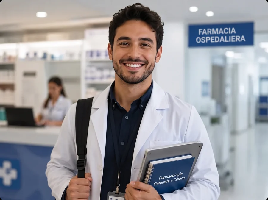 Neolaureato in farmacia ospedaliera