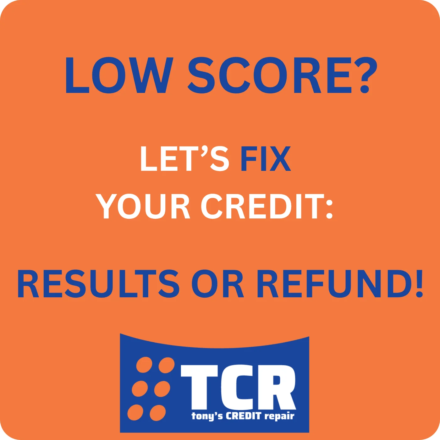 garantia texto puro — Tony's Credit Repair